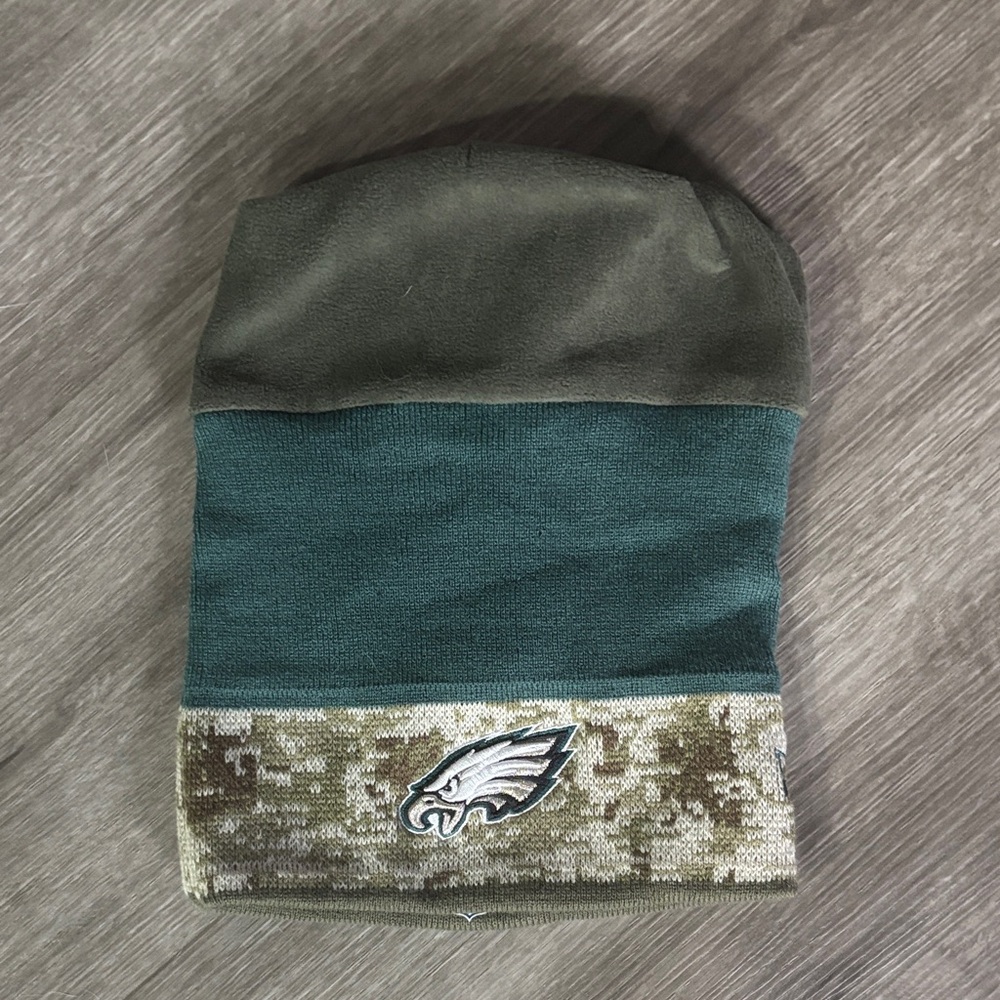New Era Olive and Camouflage Eagles 🦅 Beanie